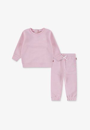 Levi's® HOODIE JOGGER UNISEX - Tepláková souprava - crystal rose