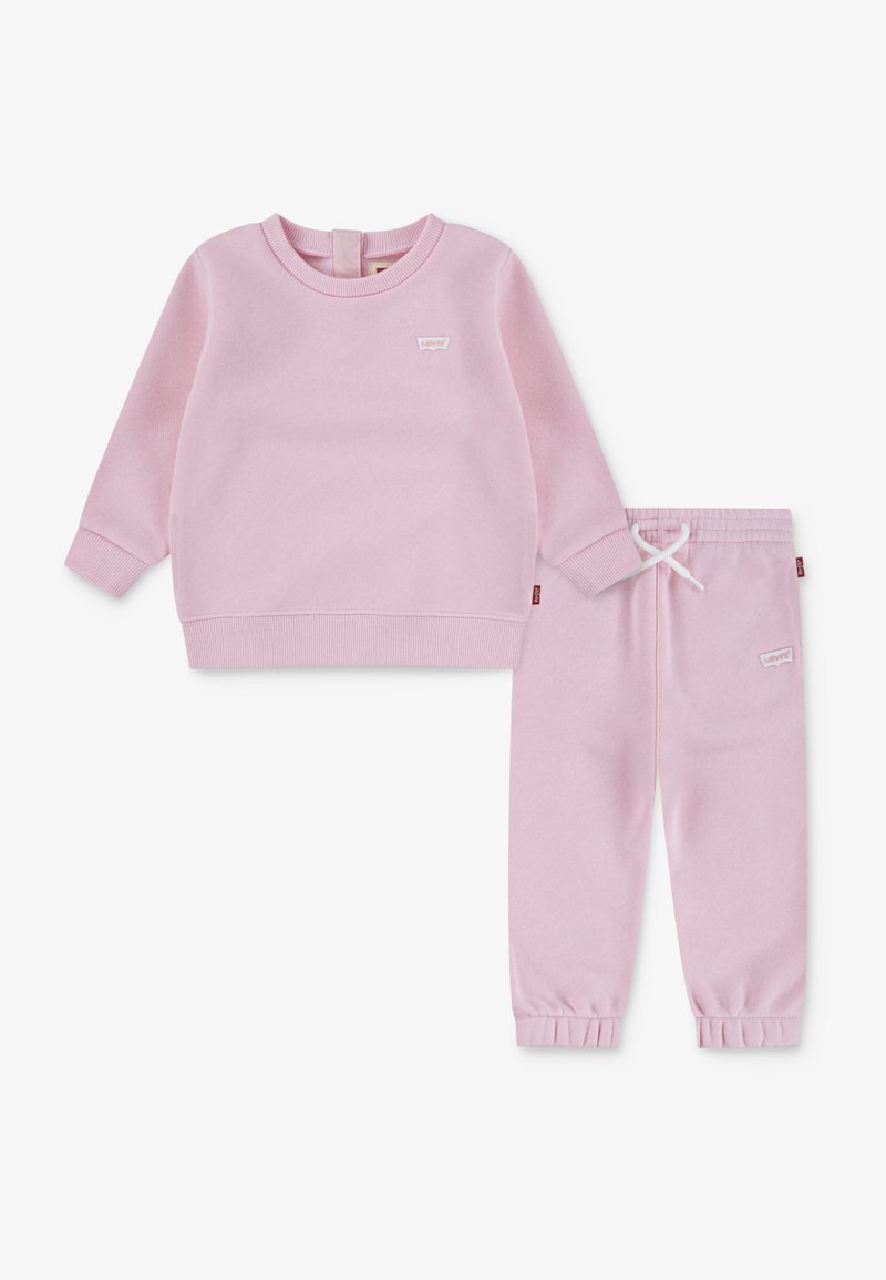 Levi's® HOODIE JOGGER UNISEX - Treniņtērps - crystal rose