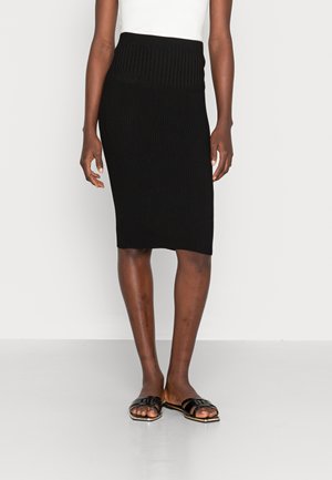 ES MARGOT SKIRT - Falda de tubo - jet black