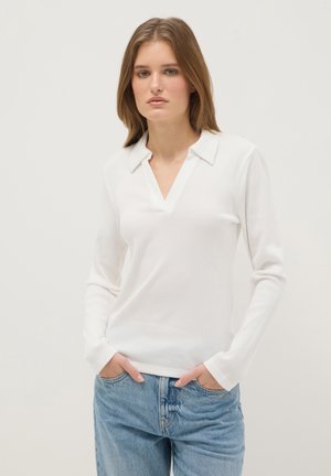 OVS Polo - optical white