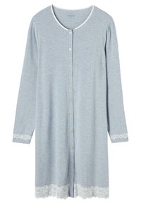 Unausgewählt, hellblau meliert