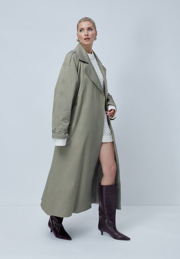 STUDIO ELENA COAT - Trenchcoat - khaki4