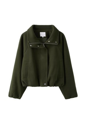 Stradivarius, SOFT-TOUCH BOMBER JACKET - Veste légère - khaki