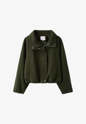 Stradivarius, SOFT-TOUCH BOMBER JACKET - Veste légère - khaki
