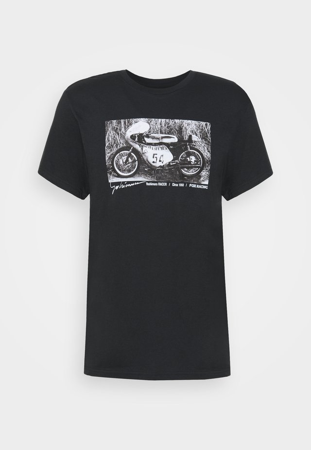 YOSHIMURA RACER PROFILE TEE - T-shirt print - black