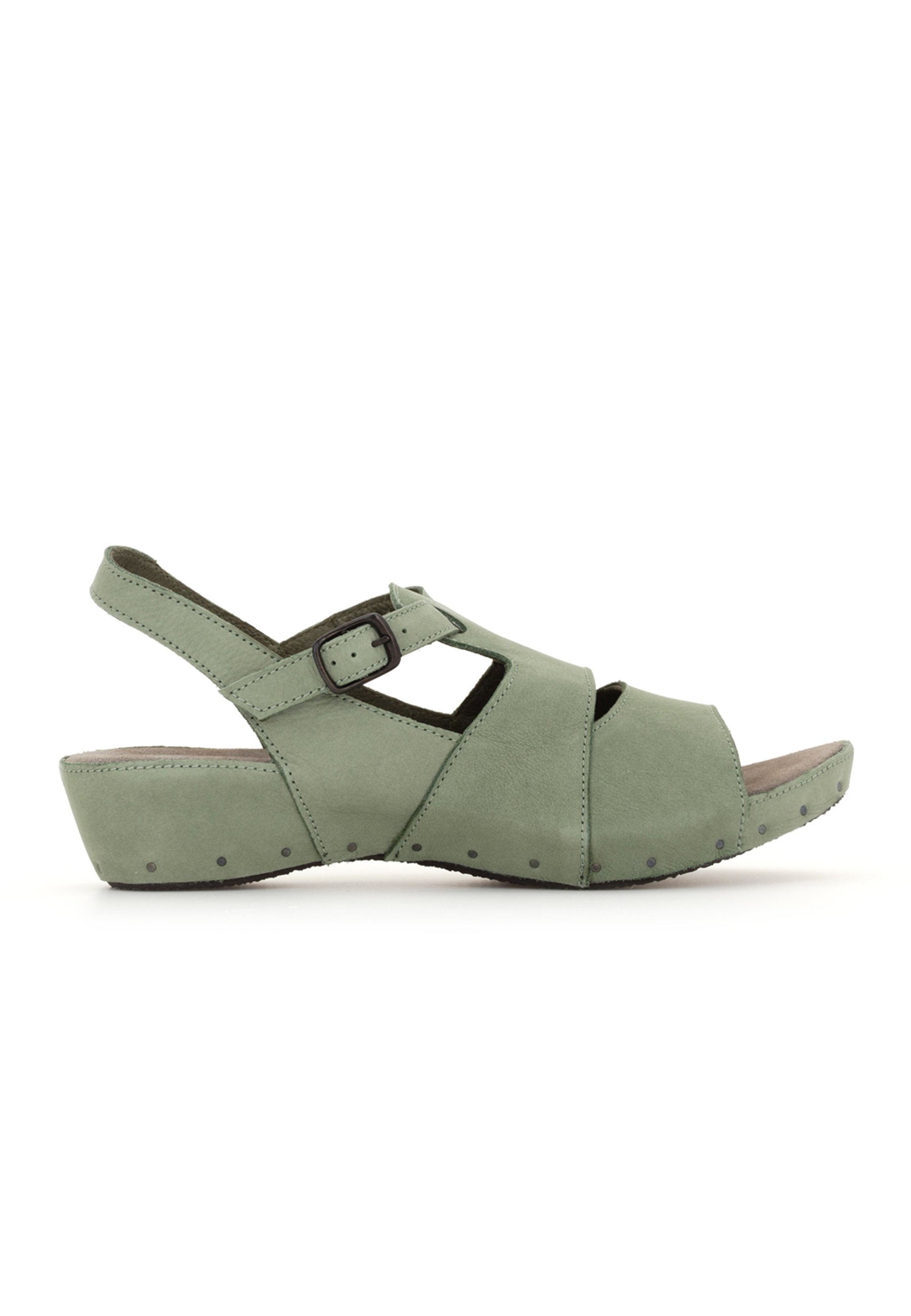 Vialis LOLA - Sandalias de cuña - ivy/verde claro - Zalando.es
