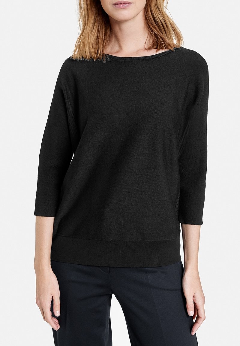 Damen Strickjacken | Gerry Weber Strickpullover schwarz - VF53119 Damen Strickjacken | Gerry Weber Strickpullover schwarz - VF53119