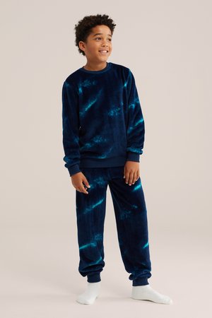 WE Fashion, SET - Pyjama - dark blue