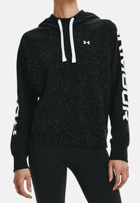 Under Armour Felpa con cappuccio - black