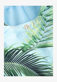 Sélectionné, blue jungle scenic print