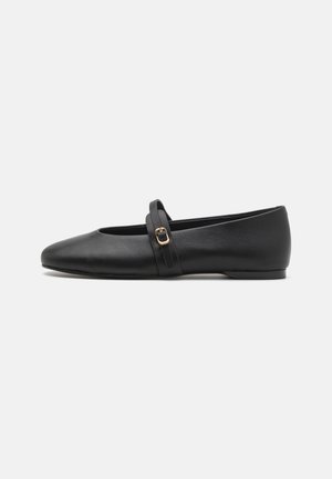REJOICE - Riemchenballerina - black