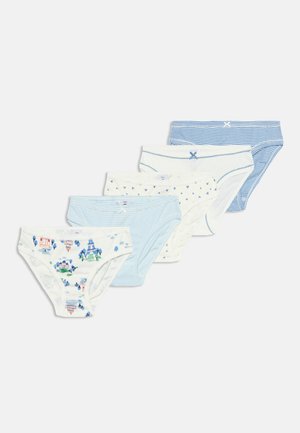 Petit Bateau, 5 PACK - Hipsterid - white/blue