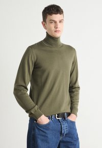 HUGO SAN THOMAS - Strickpullover - olive