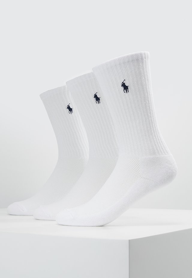 POLY BLEND SOLE 3 PACK - Socken - white