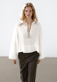 Massimo Dutti - Blouse - WHITE Image miniature 1
