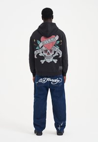 Ed Hardy LOVE KILLS SLOWLY - Felpa con zip - black