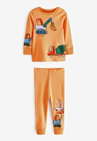 Next SNUGGLE 3 PACK SET - Pyjama - blue orange digger