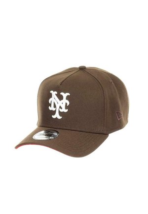 New Era NEW YORK METS MLB WORLD CHAMPIONS 1969 SIDEPATCH WALNUT 9FORTY A - Cap - braun
