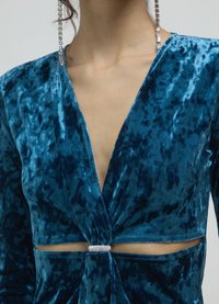 Calliope CON CUT OUT - Cocktailkleid/festliches Kleid - blu ottanio scuro