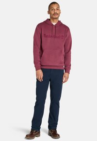 Timberland Jersey con capucha - burgundy