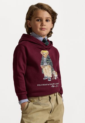 Polo Ralph Lauren POLO BEAR FLEECE HOODIE - Sweatshirt com capuz - classic wine