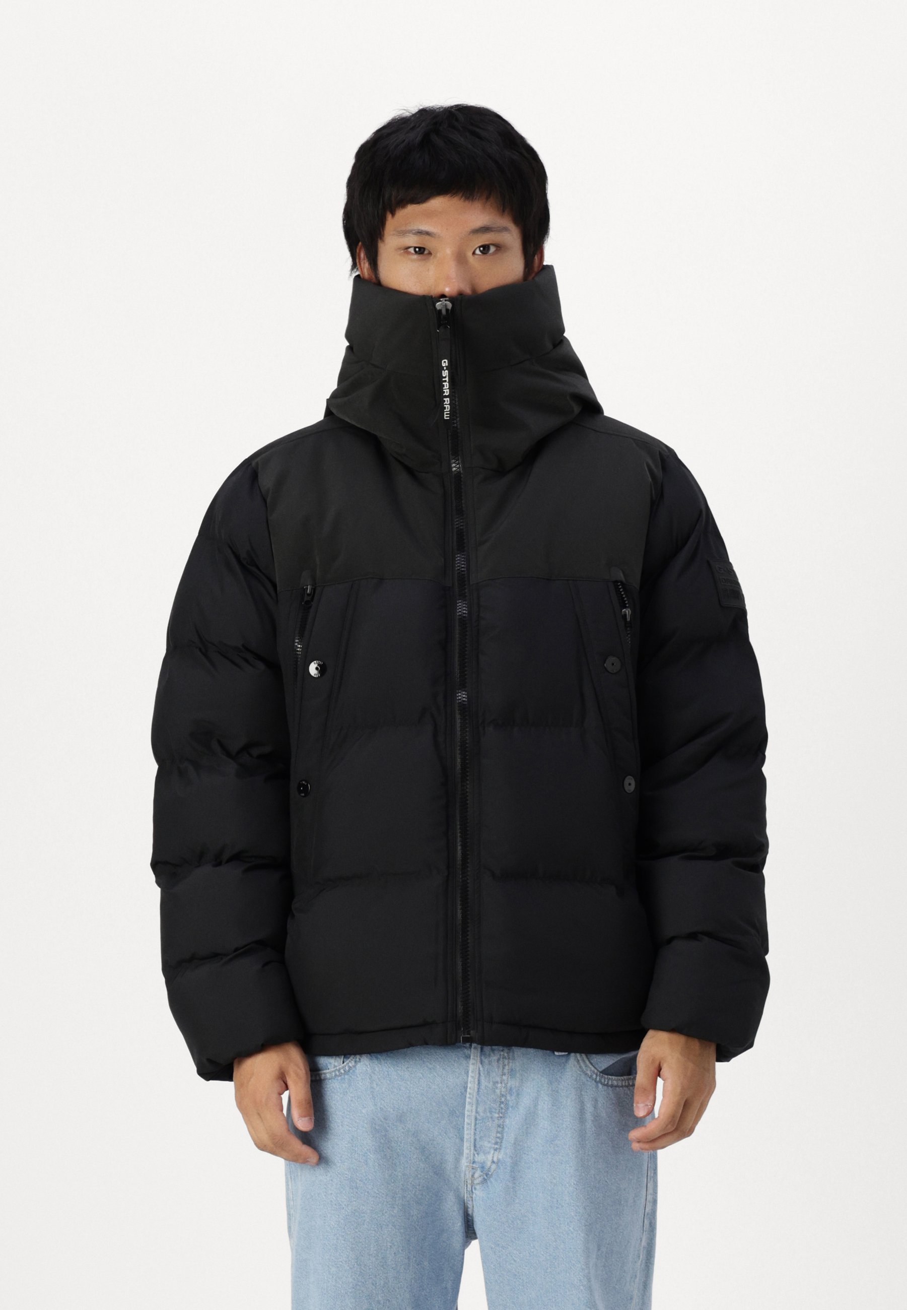 G-STAR EXPEDITION PUFFER Winterjacke dk black/schwarz