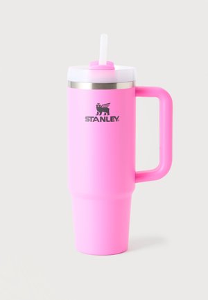 Stanley 1913 THE QUENCHER FLOWSTATE TUMBLER - Borraccia - neon pink