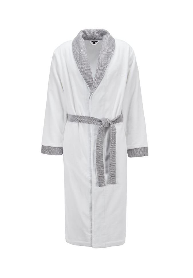 HUGO BOSS HOME Dressing gown white Zalando.ie