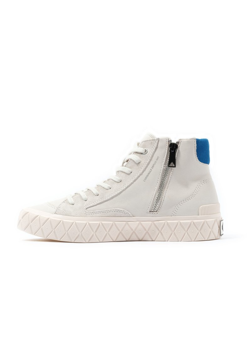 Palladium - CHUKKA SDE - Schnürstiefelette - crem wht sky d, Vergrößern