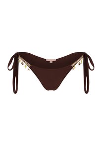 TIE SIDE  - Bikini bottoms - coffee