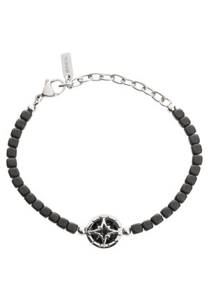 MAST - Bracelet - black and silver coloured