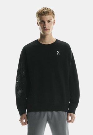 CLUB CREW GRAPHIC - Ikdienas džemperis - black   olive