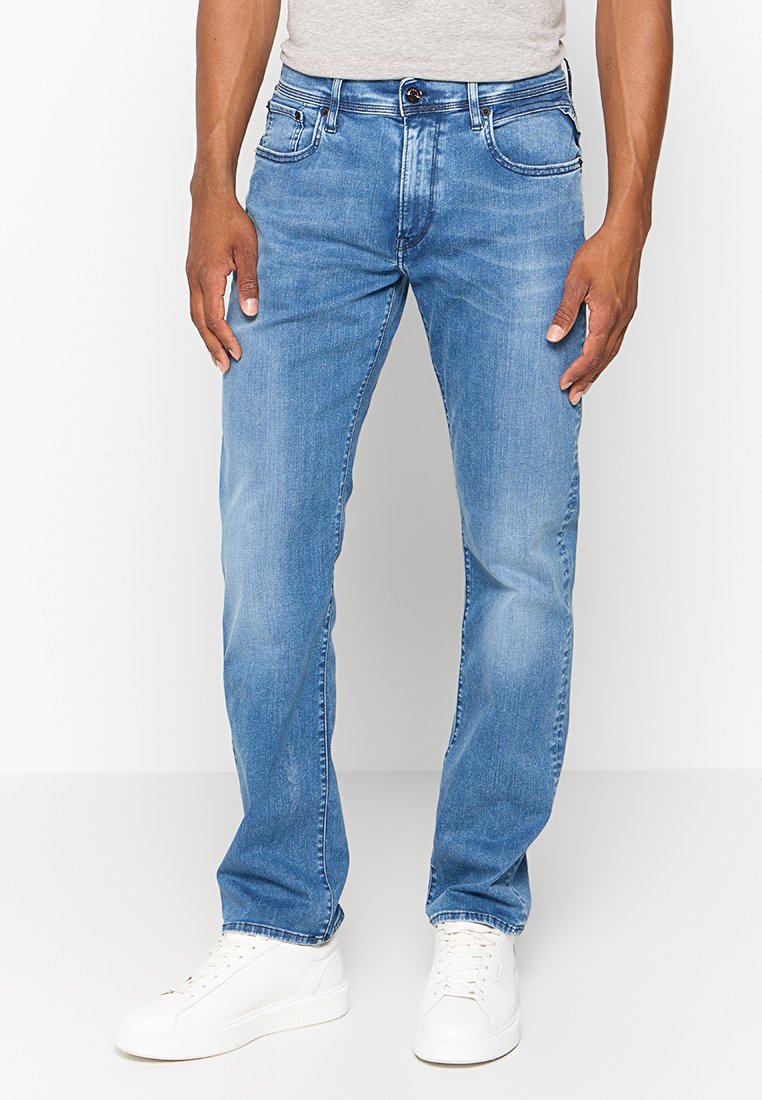 Replay Straight leg jeans blauw