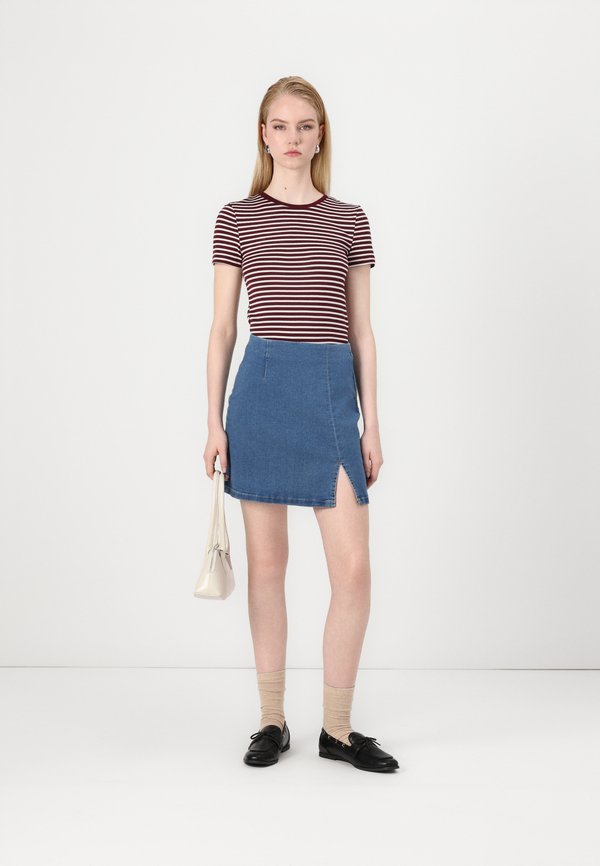 VMNELLY MIX - Denim skirt3