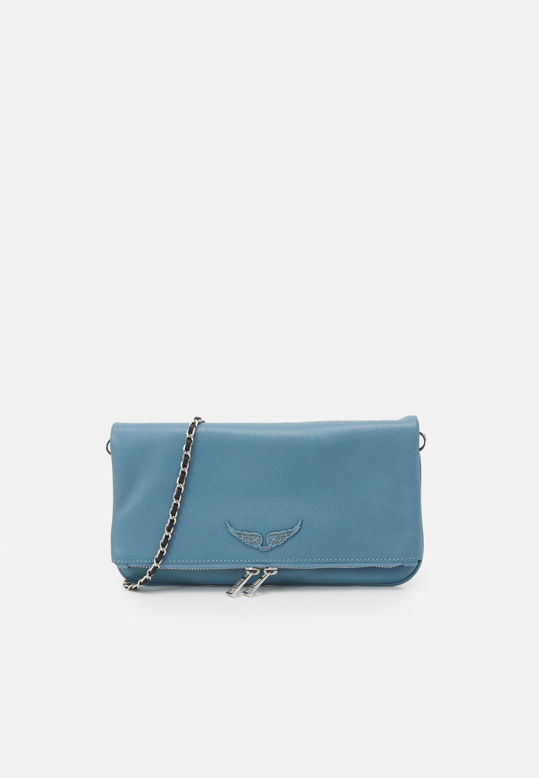 Zadig \u0026 Voltaire ROCK GRAINED - Bolso de mano - acier/azul claro -  Zalando.es