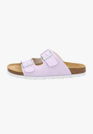 PANTOLETTEN LUINO PANTOLETTE - Mules - blau hell