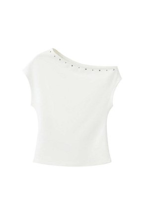 Mango, ADULT - T-Shirt print - off-white