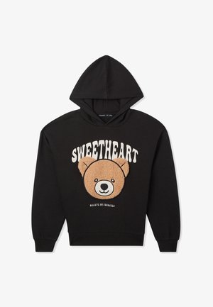 Terranova Felpa con cappuccio - nero