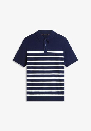 Tommy Hilfiger, REGULAR FIT KNIT POLO SHIRT - Polo - desert sky/ivory petal