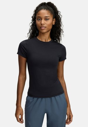 Under Armour SHORT-SLEEVES MERIDIAN CORE  - Sports T-shirts - black