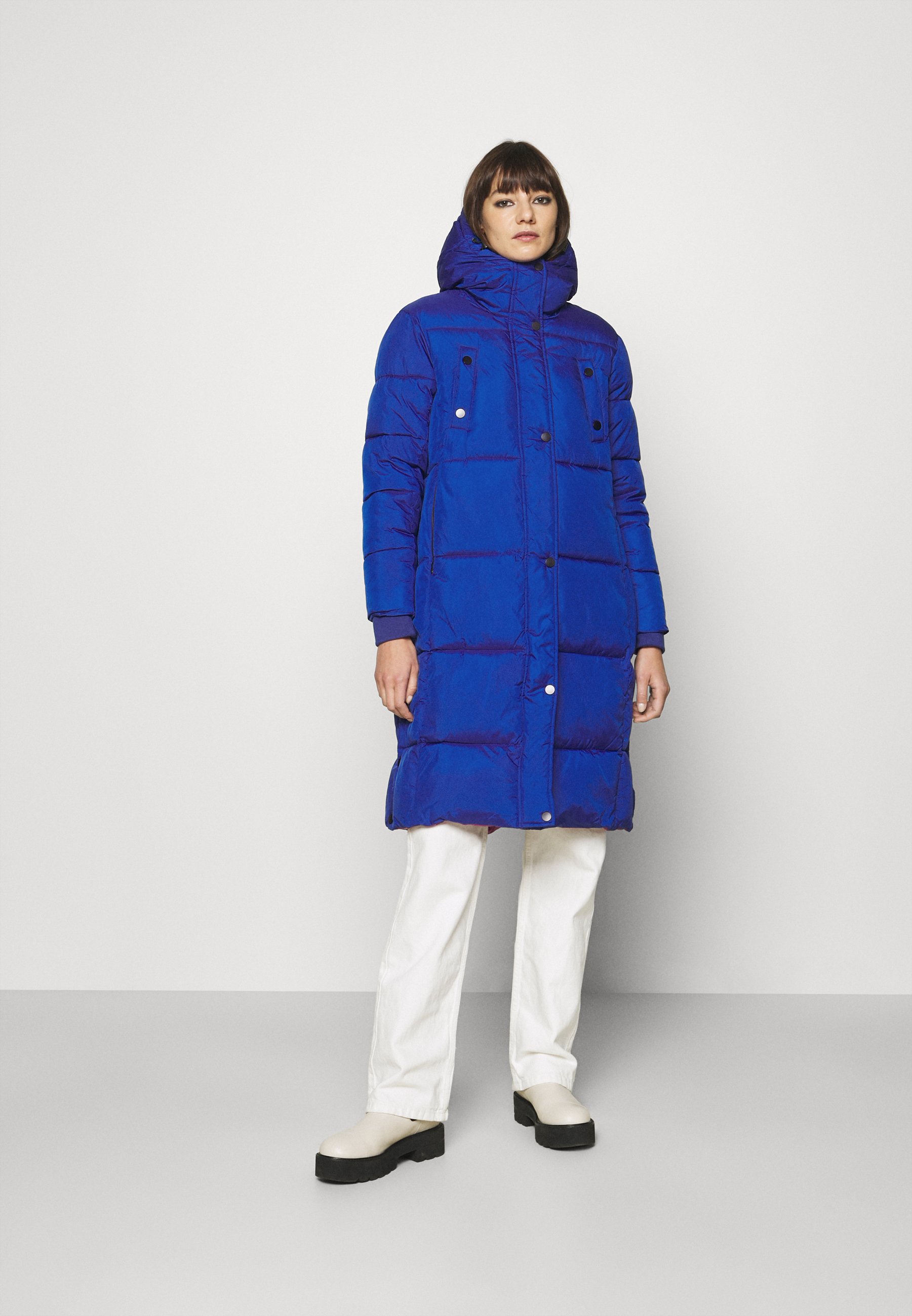 Desigual PADDED COREA - Abrigo de invierno - blue/azul royal - Zalando.es