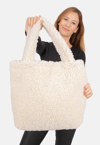 Seasons of April SHOPPER TEDDY - Shopping Bag - creme