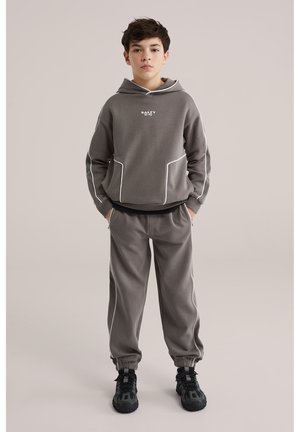 WE Fashion SALTY DOG - Pulover s kapuco - dark grey