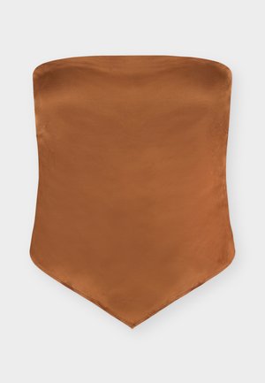 Good American, HANDKERCHIEF TOP - Μπλούζα - copper