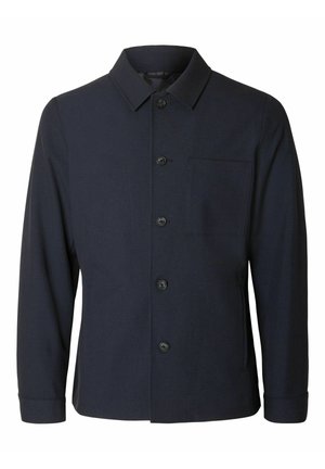 Chaqueta de entretiempo - mottled dark blue