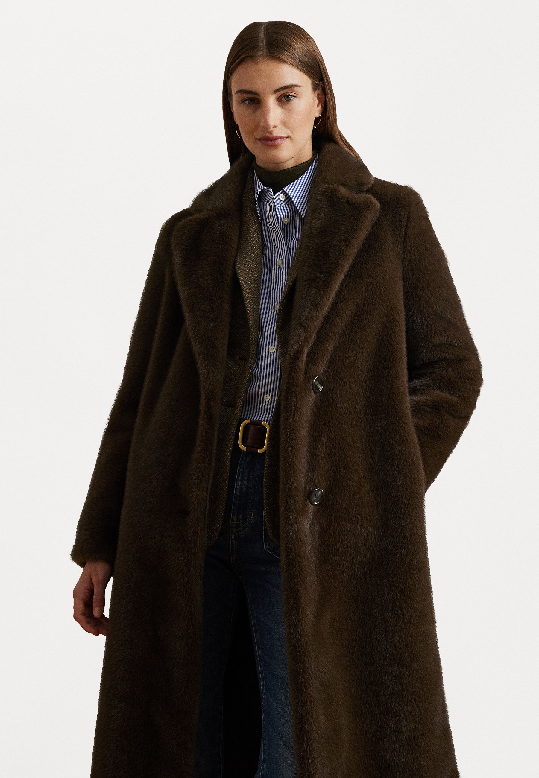Lauren Ralph Lauren FAUX-FUR COAT - Winter coat - circuit