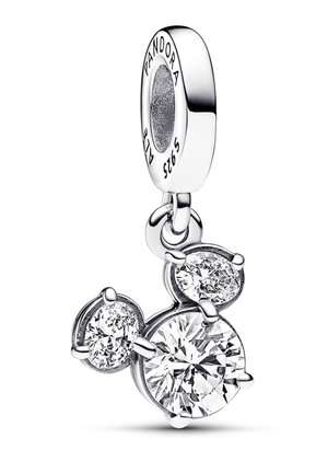 DISNEY MICKEY MOUSE SPARKLING HEAD - Ciondolo - silver coloured