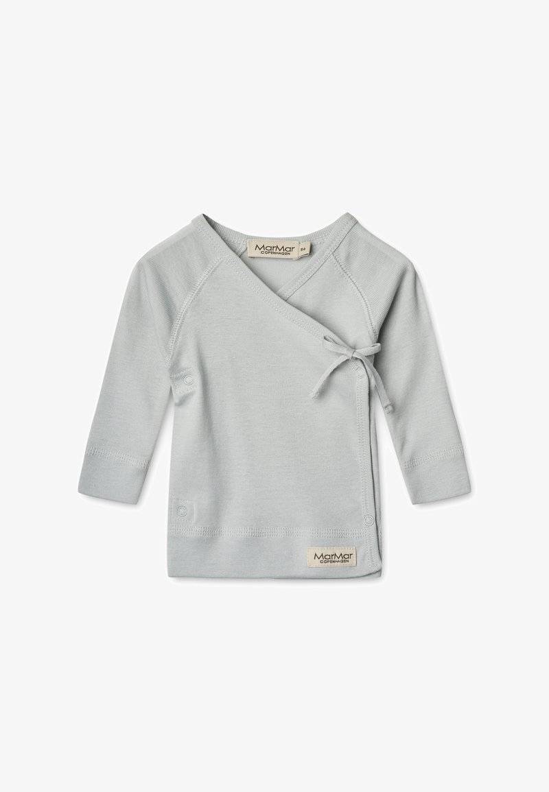 MarMar Copenhagen BABY TUT WRAP UNISEX - Pikkade varrukatega topp - pale blue
