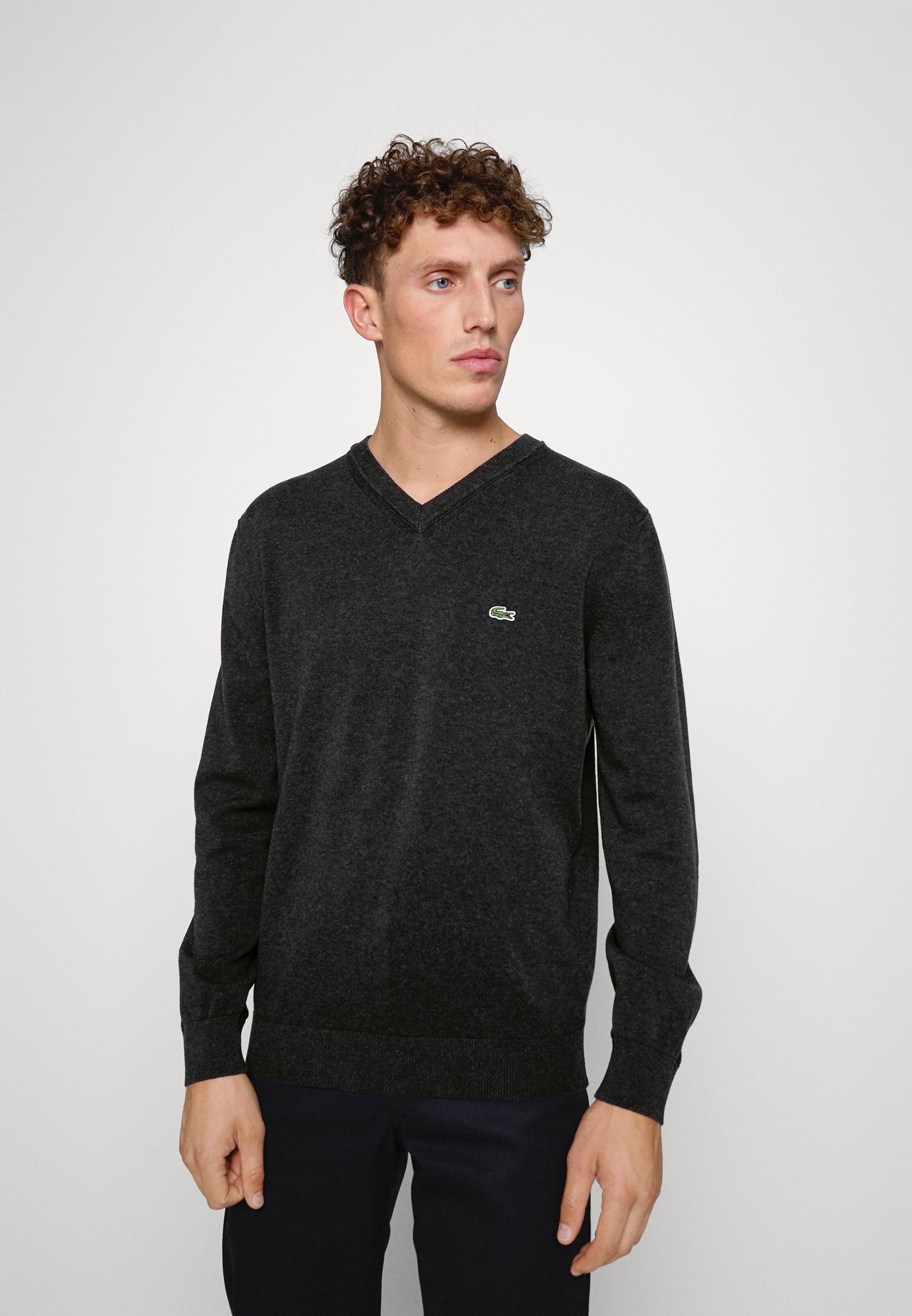 lacoste pull zippé