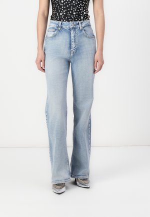 DANICA  - Wide Leg - light-blue denim